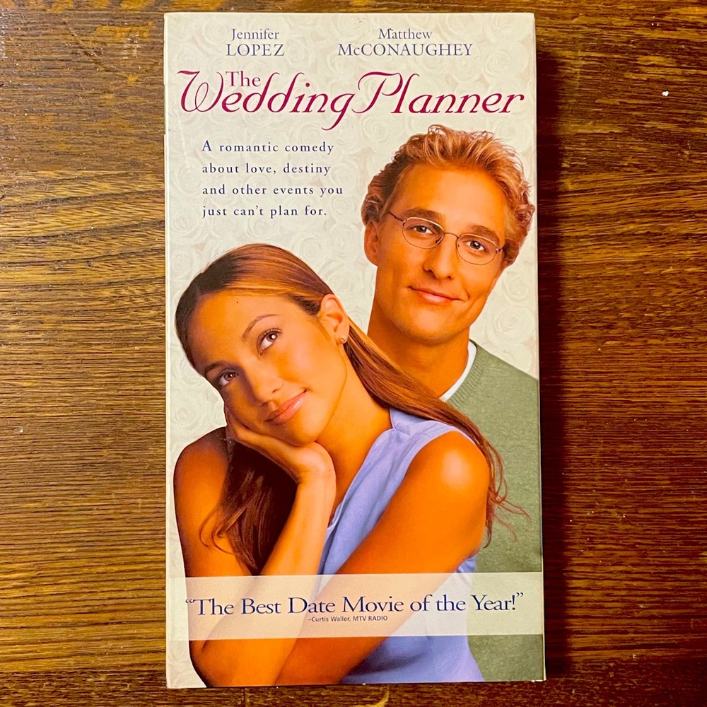 The Wedding Planner VHS